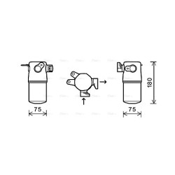 AVA AC Dryer AVA QUALITY COOLING AID347 OE Ref 4E0.820.189 Q