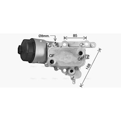 AVA Engine Oil Cooler AVA QUALITY COOLING AL3152H OE Ref 55230793