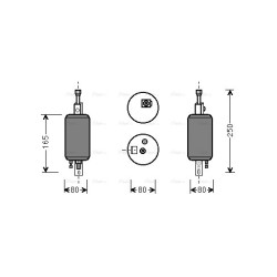 AVA AC Dryer AVA QUALITY COOLING ALD001 OE Ref 60563846