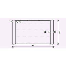 AVA Radiator AVA QUALITY COOLING AU2228 OE Ref LR012759