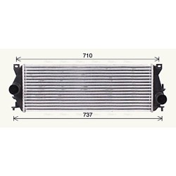 AVA Intercooler AVA QUALITY COOLING AU4339 OE Ref ESR3777