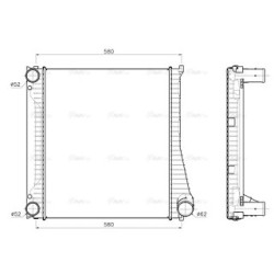 AVA Intercooler AVA QUALITY COOLING AU4353 OE Ref LR015603