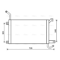 AVA Radiator AVA QUALITY COOLING AUA2224 OE Ref PCC500260