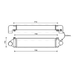 AVA Intercooler AVA QUALITY COOLING AUA4219 OE Ref LR009802