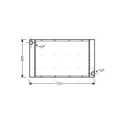 AVA Radiator AVA QUALITY COOLING BW2373 OE Ref 17117795879