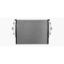 AVA Radiator AVA QUALITY COOLING BW2620 OE Ref 17118576997 AVA QUALITY COOLING