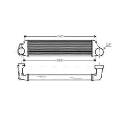 AVA Intercooler AVA QUALITY COOLING BW4282 OE Ref 7.786.351