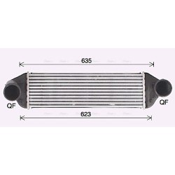 AVA Intercooler AVA QUALITY COOLING BW4580 OE Ref 17113453727