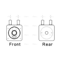 AVA Engine Oil Cooler AVA QUALITY COOLING CN3285 OE Ref 227555