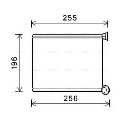 AVA Heater Matrix AVA QUALITY COOLING CN6281 OE Ref 6448.V6