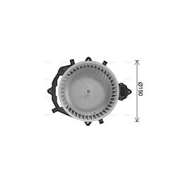 AVA Heater Blower Motor AVA QUALITY COOLING CN8316 OE Ref 6441W8 AVA QUALITY COOLING