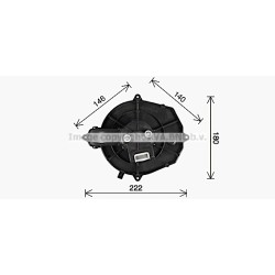 Heater Blower Motor AVA QUALITY COOLING CN8335 OE Ref 6441AR