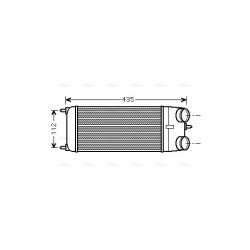 AVA Intercooler AVA QUALITY COOLING CNA4252 OE Ref 0384.N1