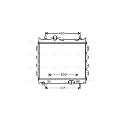 AVA Radiator AVA QUALITY COOLING CR2083