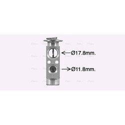 AVA AC Expansion Valve MAN,DAF 660332 AVA QUALITY COOLING DF1095 OE Ref 81619670020 AVA QUALITY COOLING