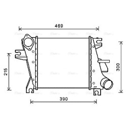 AVA Intercooler AVA QUALITY COOLING DN4412 OE Ref 14461ES61A