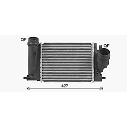 AVA Intercooler AVA QUALITY COOLING DN4469 OE Ref 144614EB0A