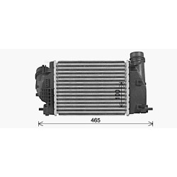 AVA Intercooler AVA QUALITY COOLING DN4469 OE Ref 144614EB0A AVA QUALITY COOLING