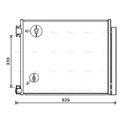 AVA AC Condenser AVA QUALITY COOLING DN5422D OE Ref 921004EA0A