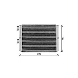 AVA Heater Matrix AVA QUALITY COOLING DN6472 OE Ref 27140-8H910