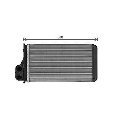AVA Heater Matrix AVA QUALITY COOLING DN6473 OE Ref 4451005