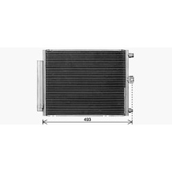 AVA AC Condenser AVA QUALITY COOLING DU5078D OE Ref 8846087403000