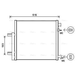 AVA AC Condenser AVA QUALITY COOLING DWA5140D OE Ref 94554553
