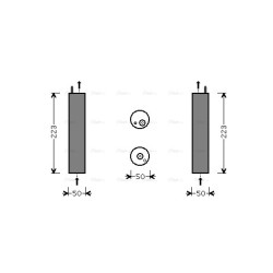 AVA AC Dryer AVA QUALITY COOLING DWD057 OE Ref 96405845