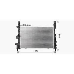 Radiator AVA QUALITY COOLING FD2665 OE Ref F1F18005HB