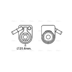 AVA Engine Oil Cooler AVA QUALITY COOLING FD3622 OE Ref 1778546
