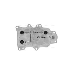 AVA Engine Oil Cooler AVA QUALITY COOLING FD3684 OE Ref 1842739 AVA QUALITY COOLING