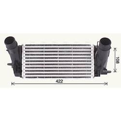 AVA Intercooler AVA QUALITY COOLING FD4658 OE Ref C1B19L440BA