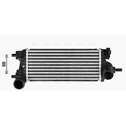 Intercooler AVA QUALITY COOLING FD4662 OE Ref 2026747