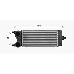 AVA Intercooler AVA QUALITY COOLING FD4688 OE Ref GN116K775AB