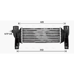 AVA Intercooler AVA QUALITY COOLING FD4697 OE Ref 2T1Q9L440AB