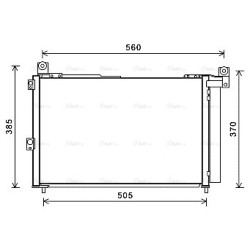 AVA AC Condenser AVA QUALITY COOLING FDA5486D OE Ref 3M3519710CB