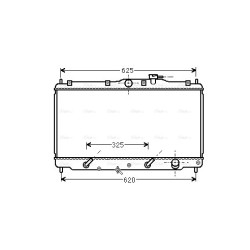 AVA Radiator AVA QUALITY COOLING HD2011 OE Ref 19010PT1901
