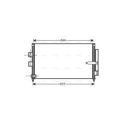 AVA AC Condenser AVA QUALITY COOLING HD5223D OE Ref 80110SNBA41