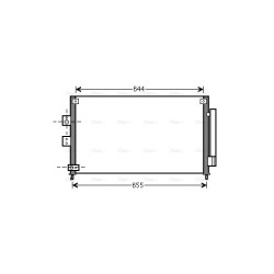 AVA AC Condenser AVA QUALITY COOLING HD5227D OE Ref 80110SNAA02