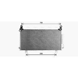 AVA AC Condenser AVA QUALITY COOLING HD5328D OE Ref 80100TLAA11