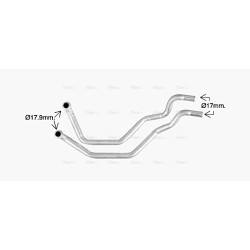 AVA Heater Matrix AVA QUALITY COOLING HD6329 OE Ref 79110-SMJ-G41 AVA QUALITY COOLING