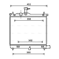 AVA Radiator AVA QUALITY COOLING HY2290 OE Ref 253100X110