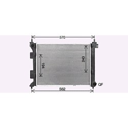 AVA Radiator AVA QUALITY COOLING HY2479 OE Ref 25310C8200