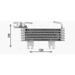 AVA Engine Oil Cooler AVA QUALITY COOLING HY3500 OE Ref 2546026510