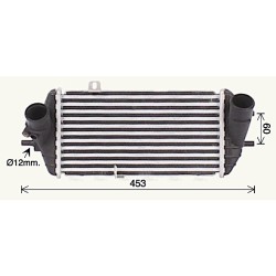 AVA Intercooler AVA QUALITY COOLING HY4468 OE Ref 282712A650