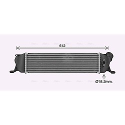 AVA Intercooler AVA QUALITY COOLING HY4489 OE Ref 281904A481 AVA QUALITY COOLING