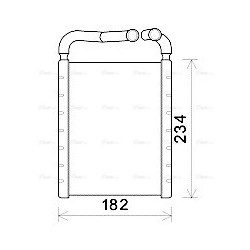 AVA Heater Matrix AVA QUALITY COOLING HY6356 OE Ref 97138-2B000