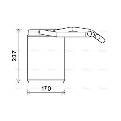 AVA Heater Matrix AVA QUALITY COOLING HYA6446 OE Ref 97010H1729