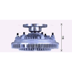 Fan Clutch IVECO 501038113 AVA QUALITY COOLING IVC138 OE Ref 504029738 AVA QUALITY COOLING