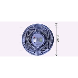 Fan Clutch IVECO 504069140AD AVA QUALITY COOLING IVC145 OE Ref 504115439AD